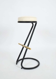 Latest Design Modern Eco-Friendly Copper Colour Steel Frame Bar <b>Stool</b> with Comfort Seating for Commercial Use Hotels Restaurants - Product Image 5