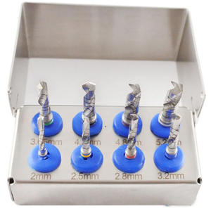 Taladros de irrigación externa para implantes dentales Juego de 8 piezas endurecidas con revestimiento de plata CE APROBADO POR MIRHA INSTRUMENTS - Product Image 6