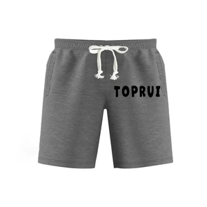 กางเกงขาสั้นผ้าคอตตอนแห้งเร็วสำหรับผู้ชายกางเกงขาสั้นเล่นกีฬาใส่เล่นยิมแบบลำลองโลโก้ได้ตามต้องการ - Product Image 5