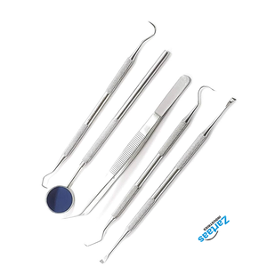 Kit de Higiene Dental Profesional de Acero Inoxidable de Alta Calidad, Juego para Remover Cálculos y Placa, Fabricante y Exportador - Product Image 3