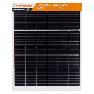Panneau solaire Amerisolar AS-7M144N-BHC-560W 560W - Product Image 3