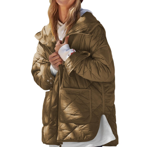 Women Quilted Breathable Puffer Jacket <b>Waterproof</b> Lightweight High Quality Winter Style <b>Ladies</b> Bubble Puffer Jacket - Product Image 1
