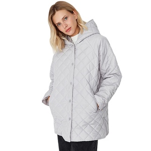 Oferta Especial: Chaqueta de Moda para Mujer, Diseño Personalizado, Estilo Longline, con Dos Bolsillos, Cómoda, Precio de Fábrica - Product Image 1