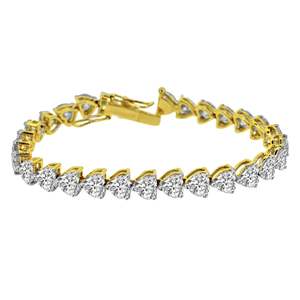 Bracelets fins à chaîne et à maillons, moissanite VVS certifiée IGI, plaqué or 14k 18k, serti de diamants, bijoux fins pour les fêtes - Product Image 4