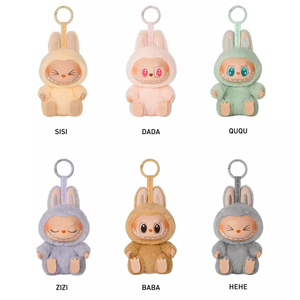 Portachiavi in morbido peluche Labubu Have a Seat, leggero oggetto da collezione - Product Image 3