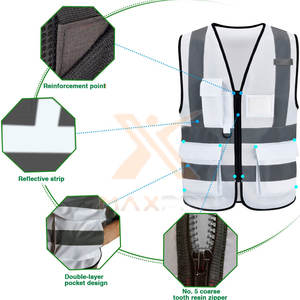 Chaleco Reflectante de Seguridad de Último Diseño, Material Duradero, Chaleco Reflectante de Seguridad sin Mangas de la Mejor Calidad - Product Image 3