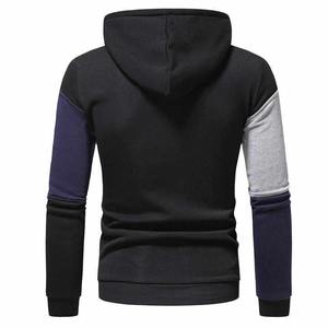 Pull surdimensionné 2025 sweat à capuche 100% coton lourd solide Logo personnalisé hommes imperméable hiver - Product Image 2