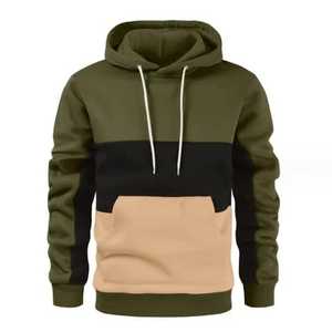 Sudadera con capucha en blanco de color personalizado Sudadera con capucha de color y estilo deferente Producto de alta calidad superior Sudadera con capucha para hombres - Product Image 4