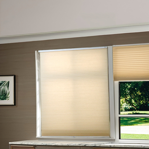 Water Resistant Cellular Shades light Filtering Cordless Custom Size <b>Window</b> <b>Covering</b> Wholesale Factory Supply - Product Image 1