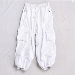 Ropa de esquí para mujer con logotipo reflectante personalizado de alta calidad, pantalones de Snowboard, fabricación de pantalones holgados impermeables, pantalones de nieve para hombre a prueba de viento - Product Image 1