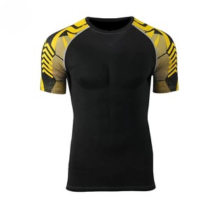Gym <b>Compression</b> <b>Shirt</b> Tight Fit Quick Dry with Anti-UV Feature for Workout Weightlifting Bodybuilding - Product Image 3