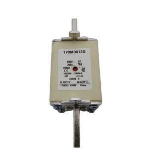 Компоненты термопредохранителей высокоскоростные соединительные звенья с двойной индикацией 690 В 100А 170M3812D предохранитель - Product Image 1