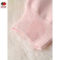 Sudadera con Capucha Casual y Elegante para Invierno, Cierre de Cremallera, Marca Ryan Pro Gear, Moderna para Mujer, Logotipo Bordado en la Parte Delantera, Tallas Personalizadas, OEM/ODM, 100% Poliéster