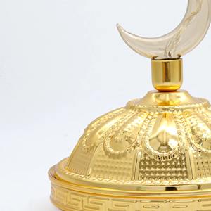 Cuenco de dátiles de estilo atractivo personalizado moderno al por mayor con luces y tapa de cúpula nuevo diseño calidad perfecta - Product Image 2