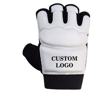 Gants de boxe et de MMA en cuir personnalisés professionnels, vêtements de gymnastique d'entraînement confortables-en vente! Pour le cyclisme et la salle de sport - Product Image 2