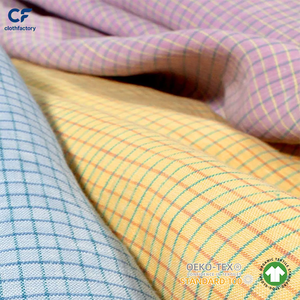 Tissu en <span class=keywords><strong>lin</strong></span> teint en fil à carreaux vichy, tissu en <span class=keywords><strong>lin</strong></span> lavé, tissu en <span class=keywords><strong>lin</strong></span> teint en fil à motif quadrillé héritage, tissu de couture - Product Image 1