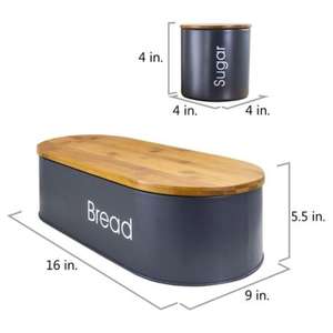 Luxury Antique Bread <b>Bin</b> for <b>Kitchen</b> with Premium Storage Features and Vintage Elegance Available at From Designer Collection - Product Image 3