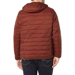 Chaqueta Acolchada de Invierno con Capucha y Cuello Alto, Personalizable con Logotipo OEM, Resistente al Viento, Tallas Grandes - Product Image 5