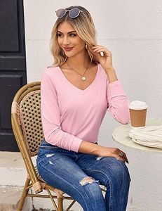 T-shirt coupe ajustée à col rond en O pour femmes de haute qualité imprimé graphique personnalisé mélange de polyester de coton doux écologique - Product Image 6