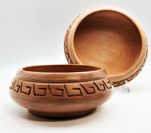 Fabrication Bol de service rustique en bois d'acacia avec pied ODM OEM articles de cuisine en gros fabriqués au Vietnam usine - Product Image 3