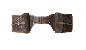 กระเป๋าทรงอานม้าหนังแท้สำหรับขี่ม้าอุปกรณ์สำหรับขี่ม้าแบบตะวันตก - Product Image 4