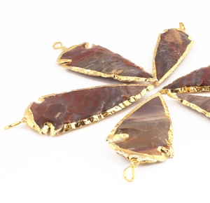 Pendentif à pointe de flèche 100% naturel de qualité supérieure pour cadeaux, pierre de guérison de mode, pendentif en pierre d'agate fantaisie naturelle - Product Image 3