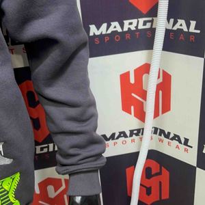 Sweat à capuche unisexe de haute qualité en coton lourd, broderie personnalisée, doublure anti-rides, capuche arrière, fermeture éclair sur le devant pour hommes - Product Image 4