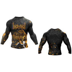 เสื้อเชิ๊ตแขนสั้นสำหรับผู้ชายเสื้อเชิ๊ตใส่ผื่นสำหรับว่ายน้ำผิวปลาฉลามสำหรับผู้ชาย - Product Image 1