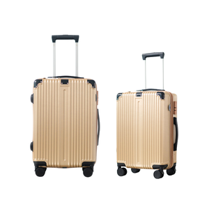 Equipaje de mano de alta calidad con logotipo personalizado Abs 225 maleta de equipaje maleta con ruedas de hierro colgado Phat Factory - Product Image 1