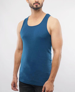 Haute qualité poids lourd lavage culture débardeur personnalisé gris Boxy Fit respirant coton et Spandex gilet t-shirt pour les entraînements sans manches - Product Image 6