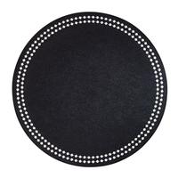 Napperon de luxe fait main perlé, écologique, personnalisable, motif floral, couleur blush, pour usage domestique