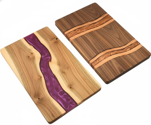 Juego Profesional de Tabla de Cortar y Tabla para Quesos de Madera |   Tablas de Cortar Rectangulares Duraderas, Ecológicas y Fáciles de Limpiar - Product Image 5