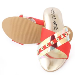 Girls <b>Slipper</b> (S251) - <b>Red</b> - Product Image 6
