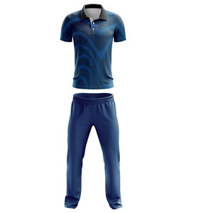 เสื้อโปโลแขนสั้นชุดคริกเก็ตแบบซับลิเมชั่น - Product Image 4