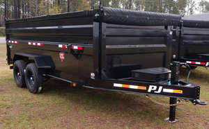 Remorque à benne basculante Pro 2023 HT REMORQUE à benne basculante 2023 HT-14 'X 83" - Product Image 4