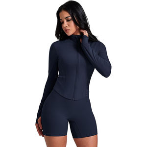 Chaquetas Ajustadas de Yoga para Mujer, Top con Cinturón, Definición de Torso, Correa Ajustable, Ajuste Personalizable - Product Image 2