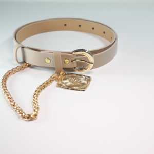 King's <b>Chain</b> Women's Metal <b>Belt</b> <b>with</b> Medallion Detail - Product Image 1