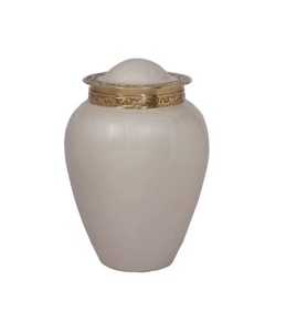 Venta al por mayor de urnas de cremación de mascotas duraderas y respetuosas con el medio ambiente de aluminio para cenizas de mascotas recuerdo diseño personalizado - Product Image 2