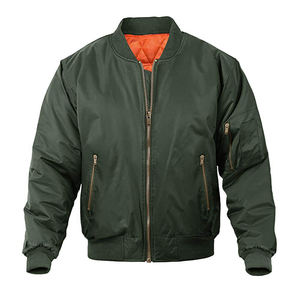 Chaqueta Bomber Utilitaria para Hombre, Ligera, Resistente al Viento, con Cierre Frontal, Múltiples Bolsillos, Ropa de Trabajo, Ropa de Calle, Prenda Exterior de Moda - Product Image 3