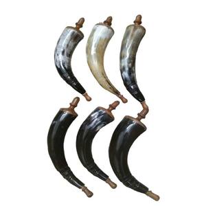 Hermosos sopladores de cuerno de búfalo naturales pulidos hechos a medida, decoración del hogar de estilo Animal directamente de la India por artesanía de media luna - Product Image 2