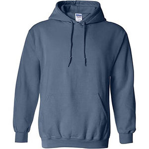 Sudadera con capucha de lana de algodón 470 Gsm 100% de alta calidad para hombre, logotipo impreso personalizado, técnicas bordadas, talla grande XS para invierno - Product Image 2
