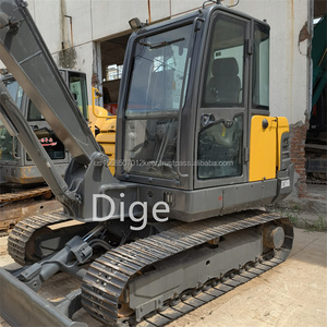 Mini-excavatrice sur chenilles Volvo EC60DL d'occasion, 6 tonnes, Suède, 2018-2022, moteur testé, pompe hydraulique, vidéo disponible, excellent état - Product Image 2