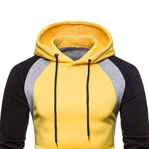 Pulls à capuche en tissu tricoté Mode streetwear avec votre marque Logo personnalisé Sweats à capuche pour hommes - Product Image 4