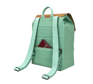 Sac à dos pour ordinateur portable en toile hydrofuge végétalien élégant Pugmark compartiment étanche Softback unisexe pour étudiants professionnels - Product Image 4