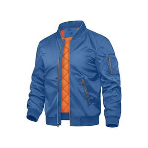 Mode sport basique Bomber veste hommes Couple Streetwear baseball manteau grande taille - Product Image 6