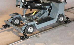 Carrito de transporte Chameleon Dolly Package para puertas con asiento y pedestal ajustable - Product Image 3