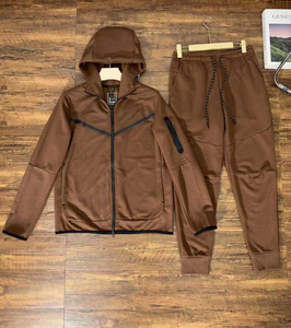 Conjuntos Personalizados al por Mayor para Hombre, Diseño Inspirado en Nocta, Sudadera con Capucha y Cremallera, Felpa Técnica, Algodón, Patchwork, Chándales Extra Grandes - Product Image 4