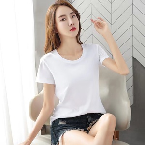 Camisetas gráficas con serigrafía personalizada de alta calidad, camiseta informal para mujer, camiseta con logotipo personalizado Ringer para mujer, Camiseta de algodón para hombre - Product Image 1