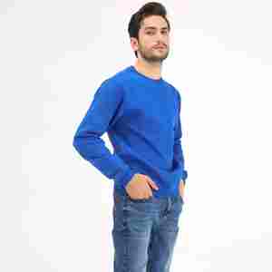 Sweat-shirts de haute qualité, design brodé, col rond, manches longues, pull décontracté, tricot régulier pour hommes, sweat-shirts - Product Image 4