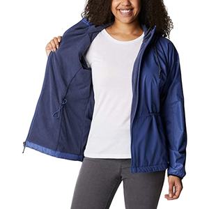 Nouvelle mode fermeture éclair coupe-vent à capuche pour femmes décontracté couture couleur coupe-vent automne hiver à capuche pour femmes 2026 - Product Image 3